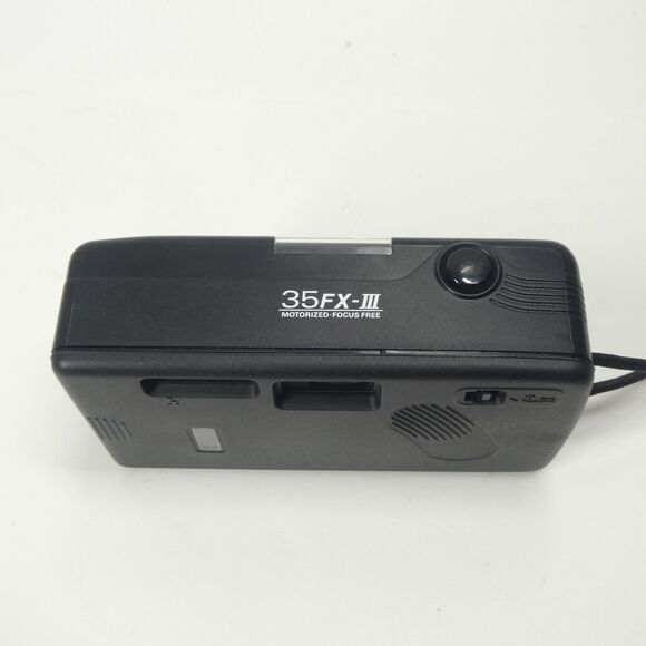 Chinon 35FX-III 35mm Film Camera Point & Shoot Vintage Untested - Picture 6 of 11